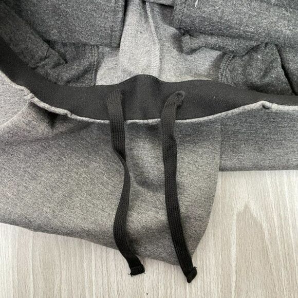 Everlane The Dream High Rise Pintuck Pull On Knit Work Pant Heathered Gray XS - Picture 6 of 11